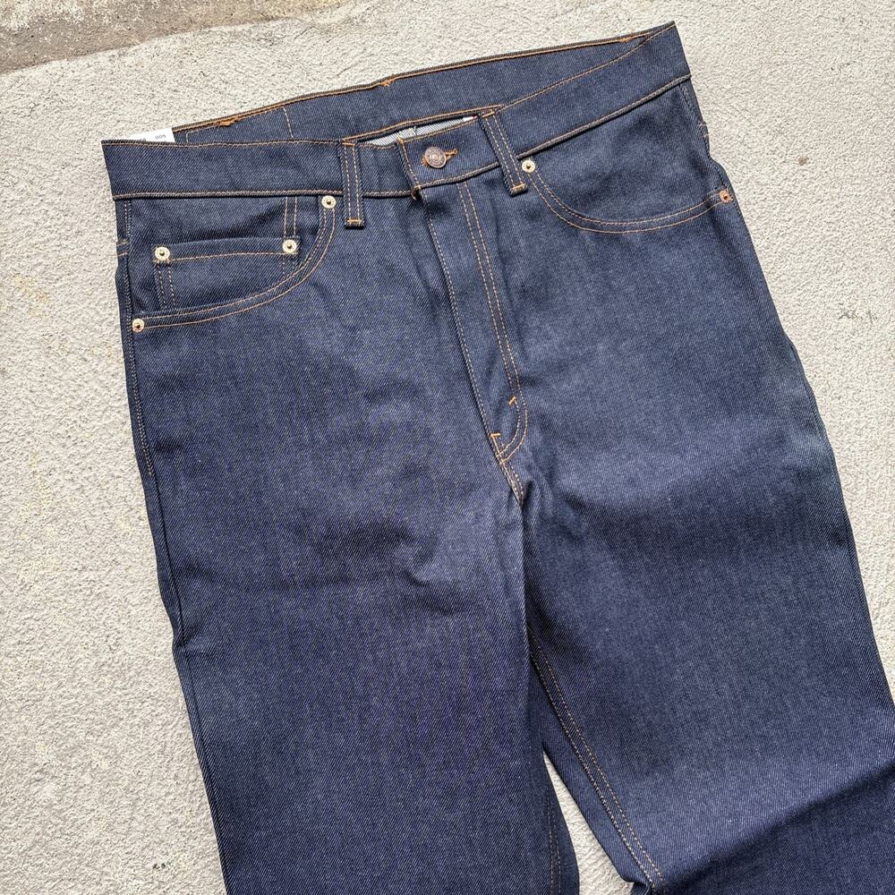 VINTAGE 90s Levis 517 Jeans Mens 34x34 Blue Denim Bootcut RAW Deadstock NOS USA - Picture 9 of 16